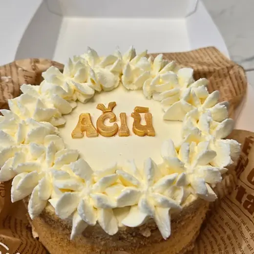 Bento medaus tortas Panevėžyje